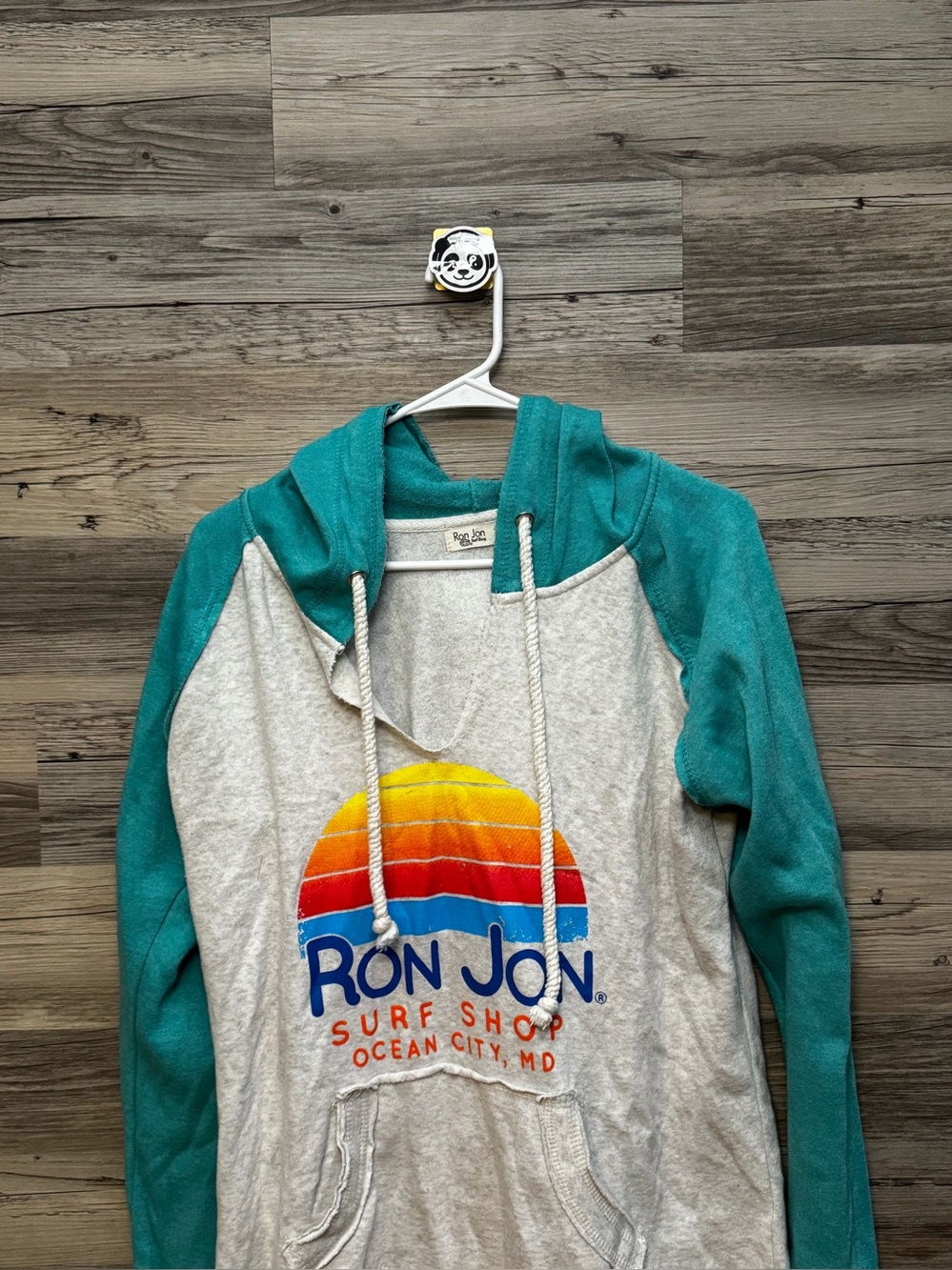 Women’s Ron Jon large pull over hoodie